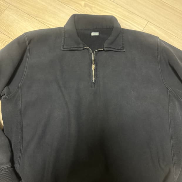 아프레쎄 하프 집업 블랙 4