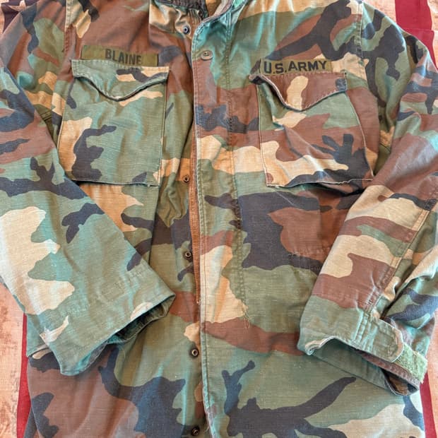 85년식 미군 실물 M65 필드 자켓