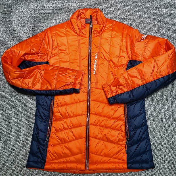 아이더 여성 카루나 경량  폴리  패딩 S 오렌지