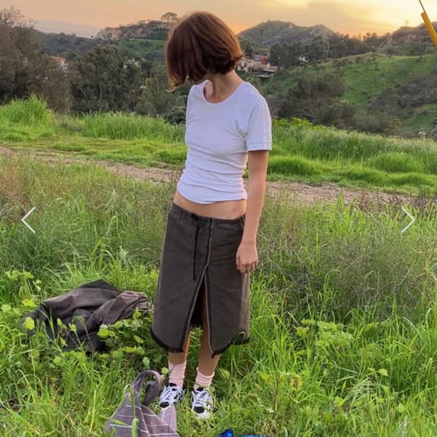 sc103 ASCENDER SKIRT IN ROCK