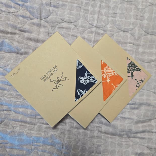 아크테릭스 스카프 손수건 반다나