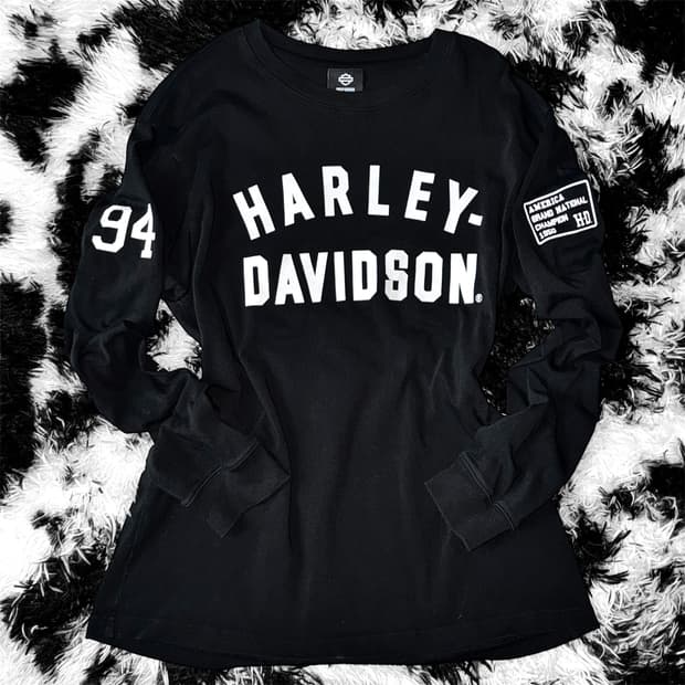 HARLEY-DAVIDSON 롱슬리브 티셔츠