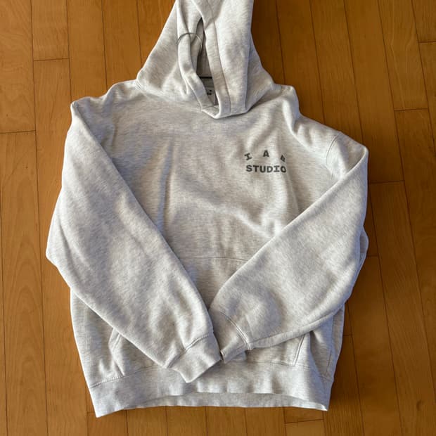아이앱 스튜디오 10주년 후드티 라이트 그레이 L