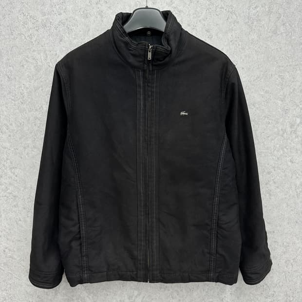 100 라코스테 남자 코튼 블루종 자켓