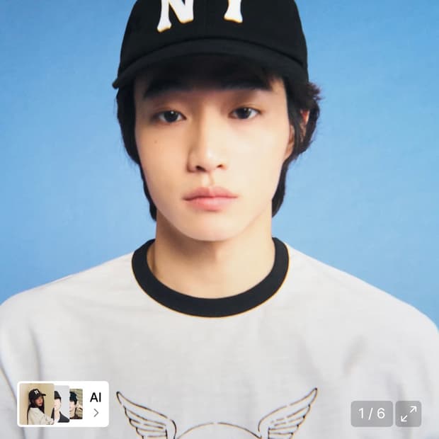 챔피온 NY아플리케 볼캡 black