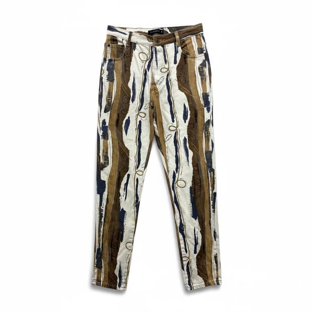 NAK Jeans Sydney 패턴 데님 팬츠 Size 12