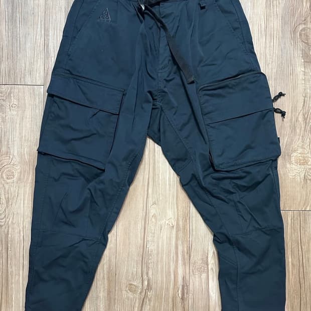 [M] 나이키 ACG 우븐 카고 팬츠 블랙 - 아시아