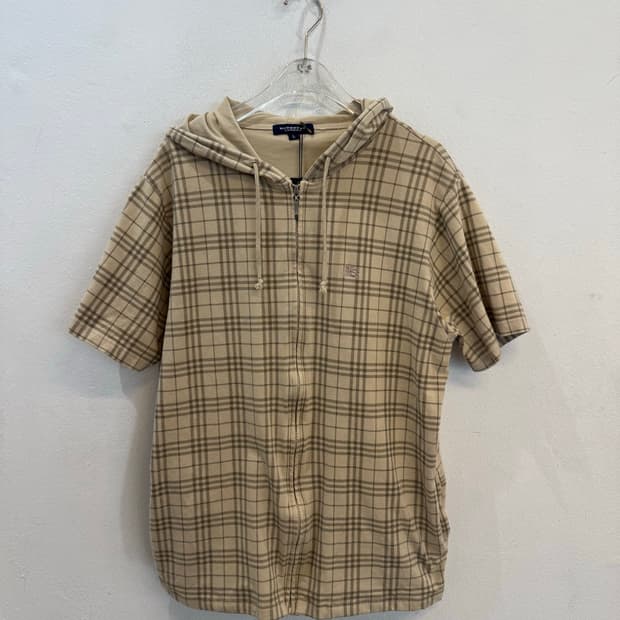 Burberry London classic hooded zip-up