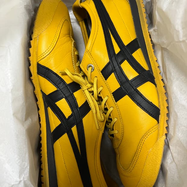 오니츠카 타이거 멕시코 66 SD 옐로우 블랙