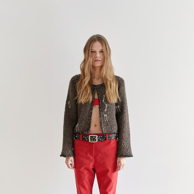 데어드 HOLIDAY CARDIGAN IN TAUPE