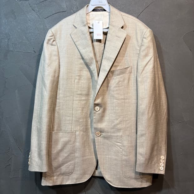 [48] CORNELIANI 꼬르넬리아니 린넨 블레이저 