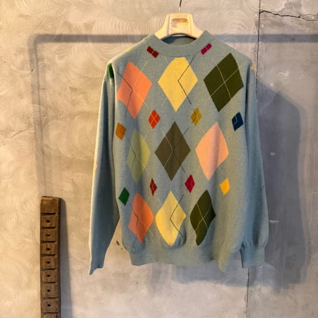 베네통 램스울 니트 100