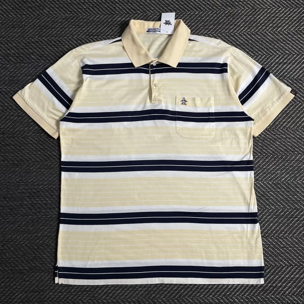 먼싱웨어 아카이브 단가라 피케이 티셔츠o 3674