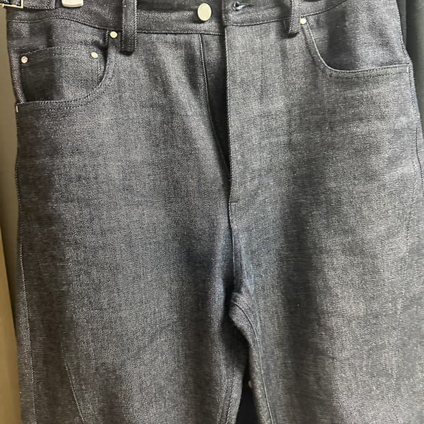 [1] 논노드 젠 로우 셀비지 데님 인디고