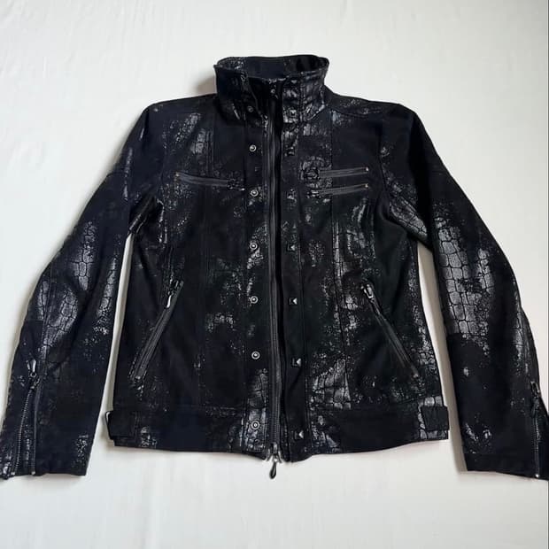 Xfrm crocdoile Multi zip jacket