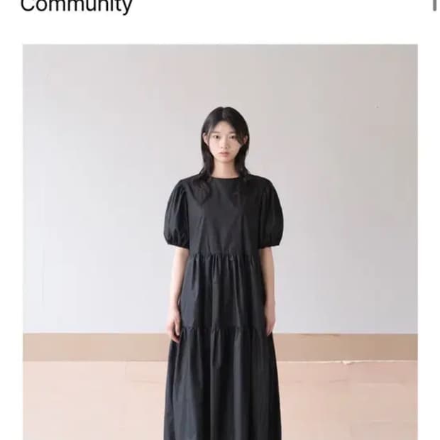 유노이아 Puff Dress