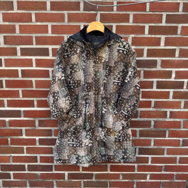 퀄팅 빈티지 패턴 자켓 B61