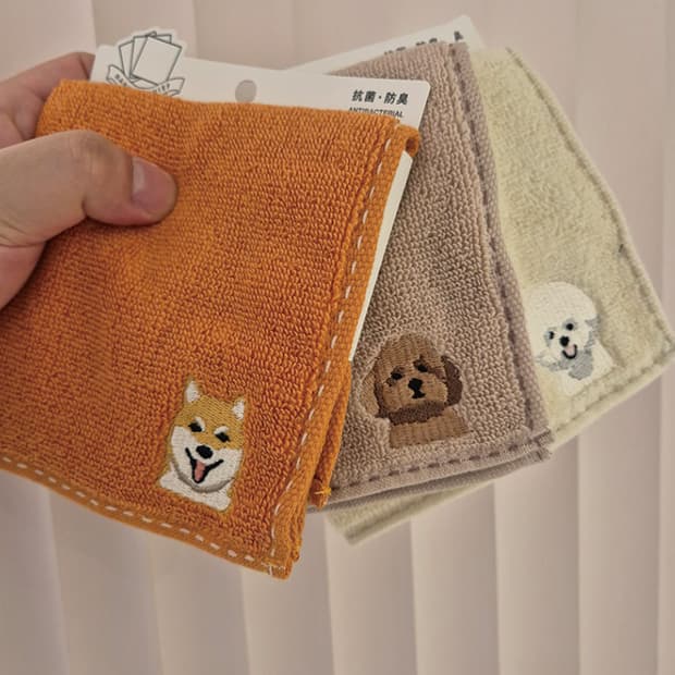 프랑프랑 바로트 손수건 - 시바이누, 푸들, 비숑