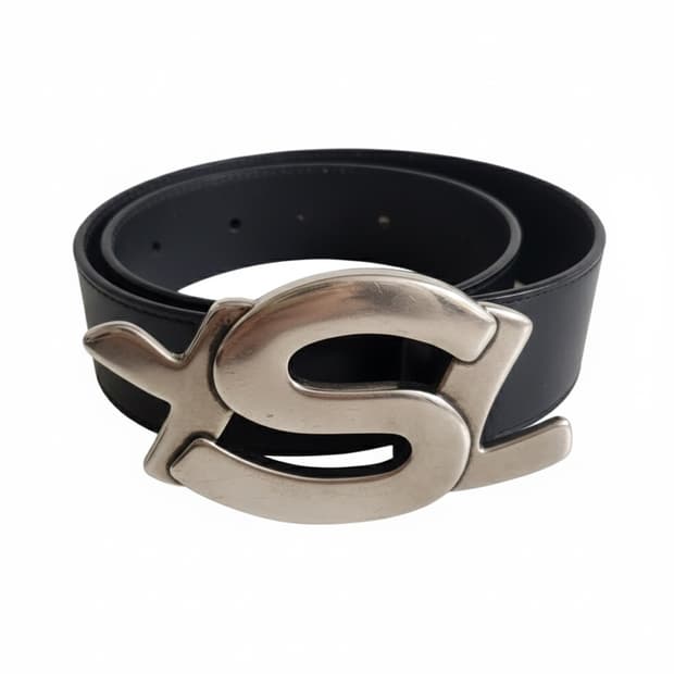 Yves Saint Laurent Large Logo Belt