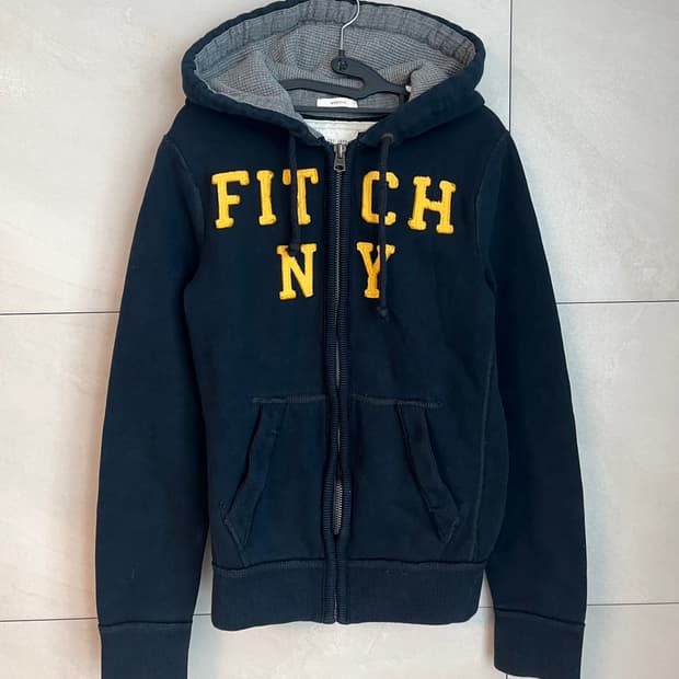 아베크롬비 후드집업 네이비 [S]