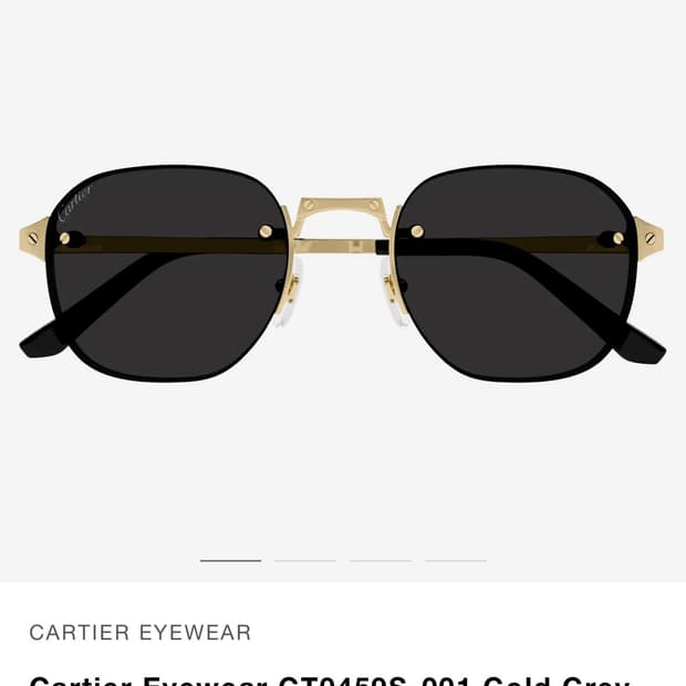 까르티에 선글라스 민트급