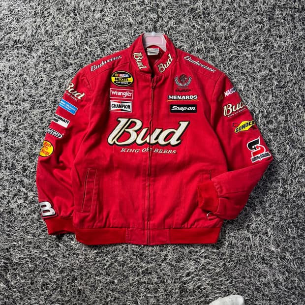 Hase nascar 버드와이저 여성 자켓