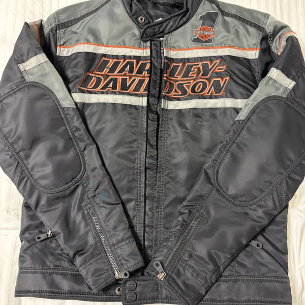 (s)할리데이비슨 나일론 바이크자켓