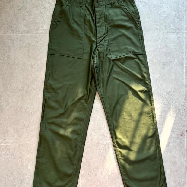 60's 미군 OG 107 퍼티그 팬츠 30" 데드스탁