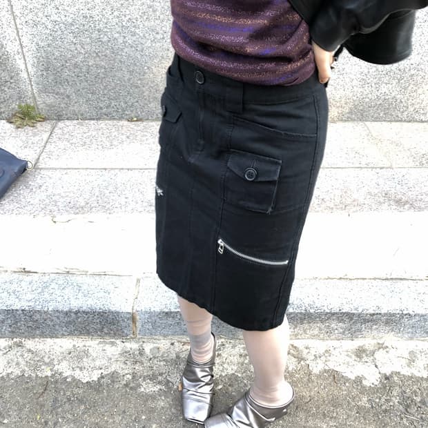 Marc Jacobs zip pocket skirt 