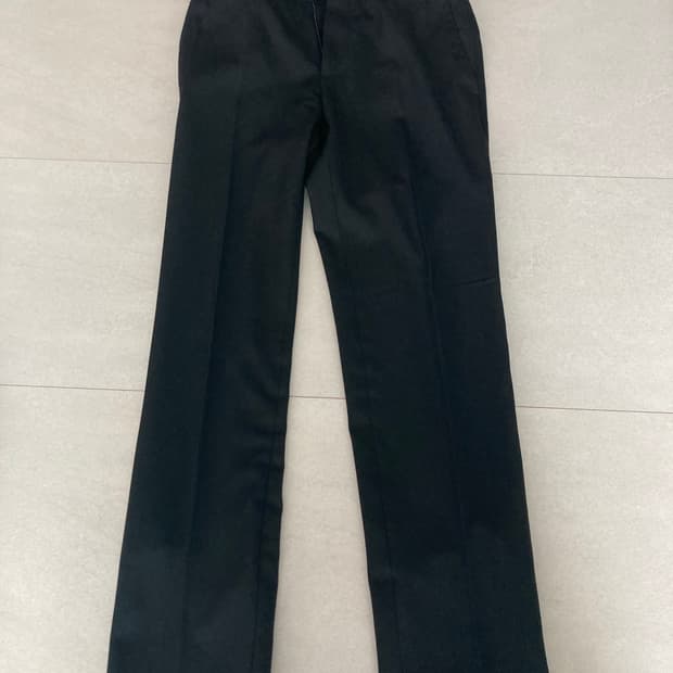 PT01 남성 블랙 슬림핏 바지 46