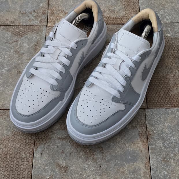 (255)나이키 조던 1 엘리베이트 로우 울프 그레이