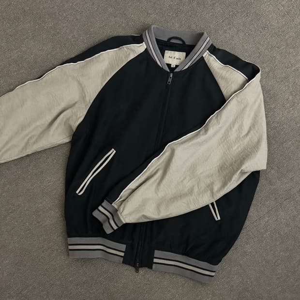 아트이프액츠 VINTAGE SOUVENIR JACKET BLACK/MUD