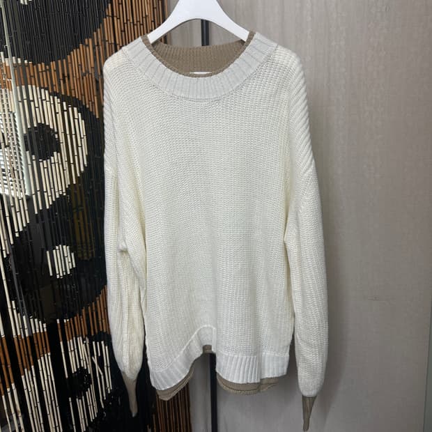 classical elf layered knit