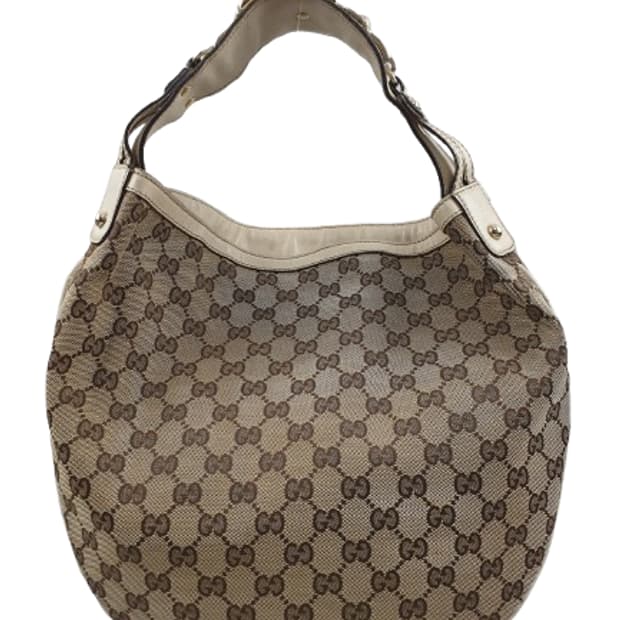 구찌 GG 웨이브 호보백