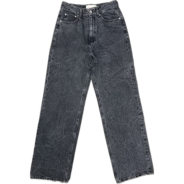 [S] STU 21F/W Crease Washed Denim Pants