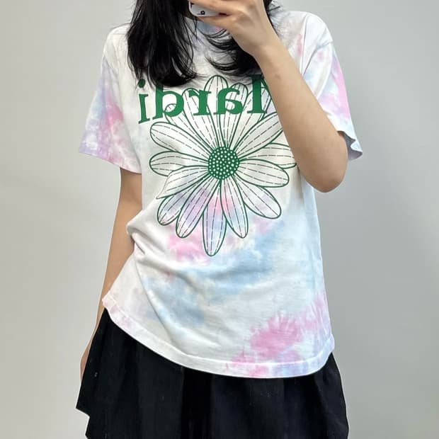 마르디메크르디 타이다이 반팔 티셔츠