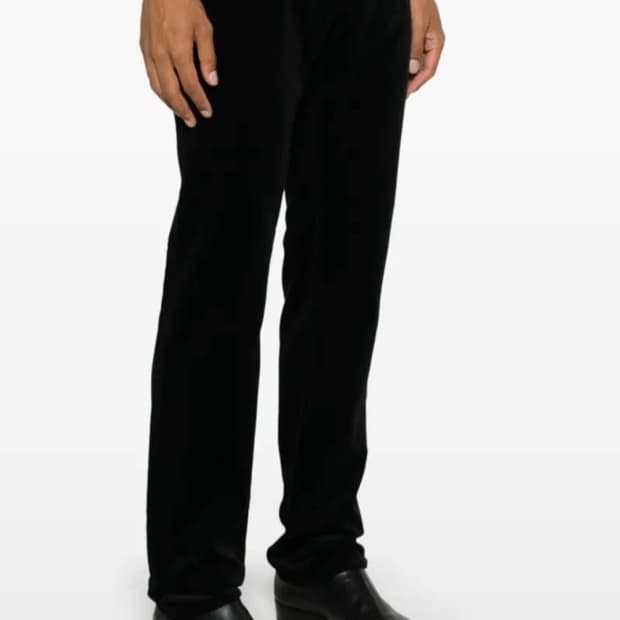 생로랑 블랙 면 스키니 32사이즈