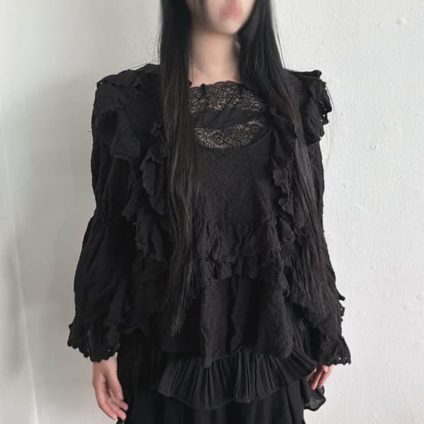 이자벨 마랑 프릴 블라우스