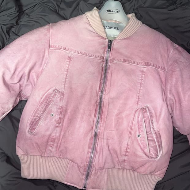 deadwood Bofinger Pink Padded Leather Ja