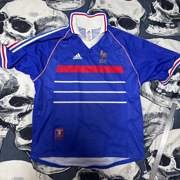 98 아디다스 프랑스 올드스쿨 국대유니폼XL사이즈 