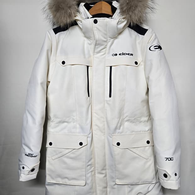 아이더 700 필파워 화이트 구스다운 패딩100
