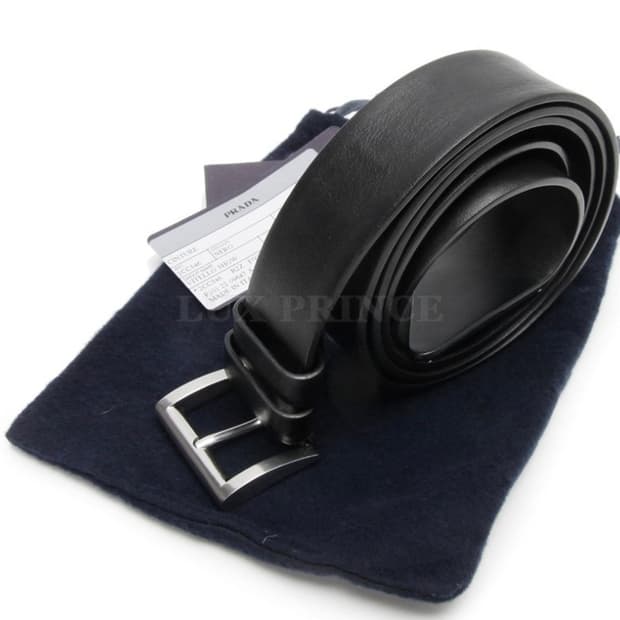 프라다 스무스 사피아노 레더 벨트 팝니다(맡긴 위탁 업체 사진)