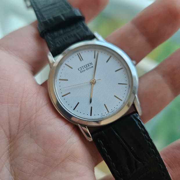 2010s 시티즌 에코드라이브 초슬림 빈티지 시계