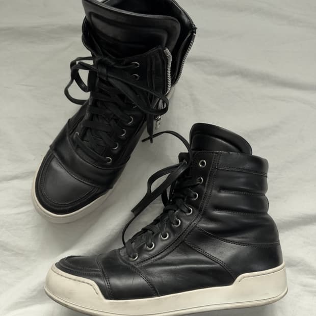 발망 SS12 데카르넹 하이탑 사이드지퍼 스니커즈