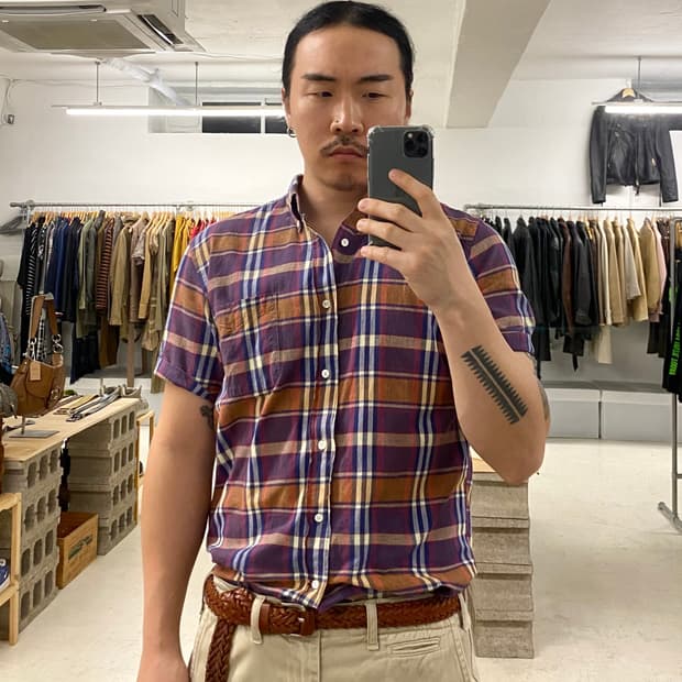 BEAMS PLUS check shirts 빔즈 플러스 체크셔츠