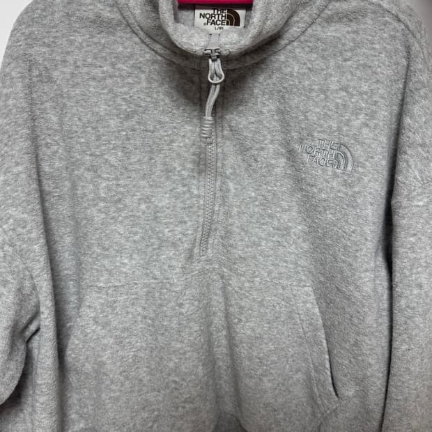 노스페이스 화이트라벨 하프집 스웨트셔츠