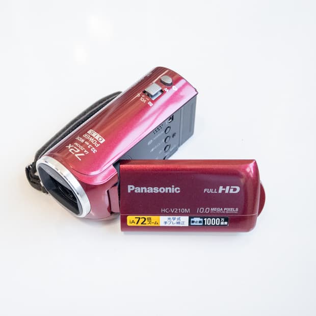 Panasonic HC-V210M / 빈티지 디지털 캠코더 