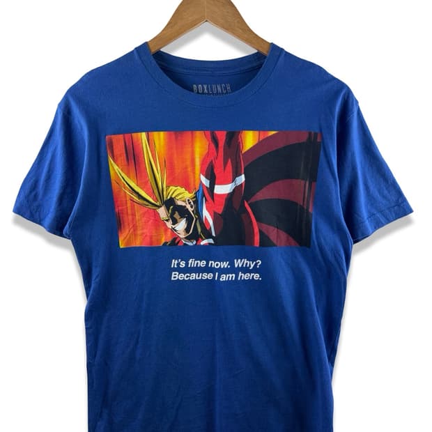 나히아 오피셜 올마이트 그래픽 반팔티셔츠2069