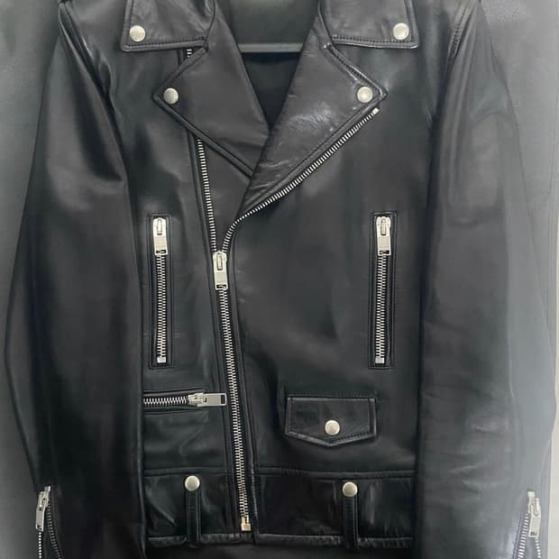 생로랑 14fw L01 46 에디시즌 라이더 가죽자켓