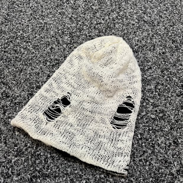 빈티지 그물 비니 